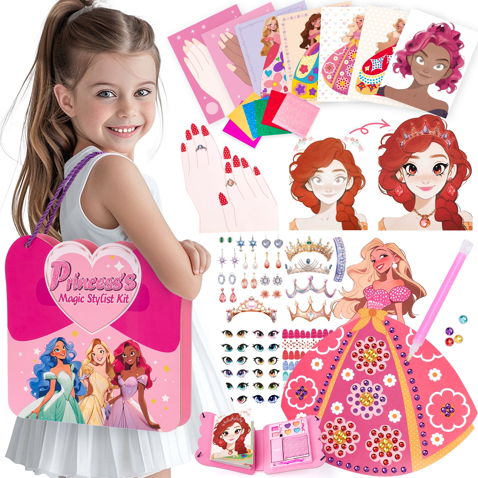DIY Princess Dress Up Game – COCO & Friends